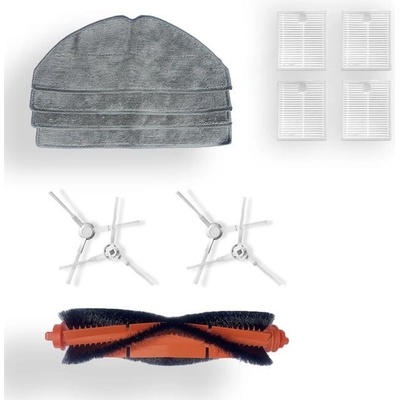 Mobilly Xiaomi E10, E12 kartáče a filtry a mopovací textilie 13 ks