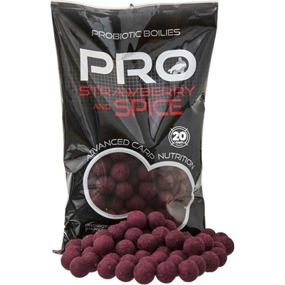 Starbaits Boilie Pro Strawberry Spice - 800 g 20 mm