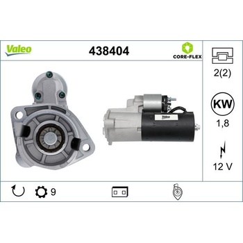 Startér VALEO 438404