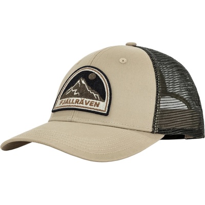 Fjällräven Badge Langtradarkeps Fossil béžová