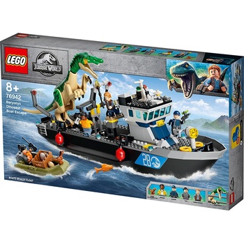 LEGO® Jurassic World 76942 Útěk baryonyxe z lodě