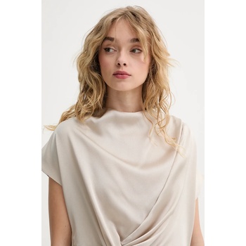 Bruuns Bazaar Блуза Bruuns Bazaar в сребристо с изчистен дизайн (BBW4427)