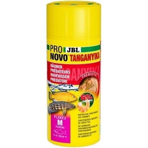 JBL Храна на люспи за цихлиди JBL PRONOVO TANGANYIKA FLAKES M 1000ml (J3120100)