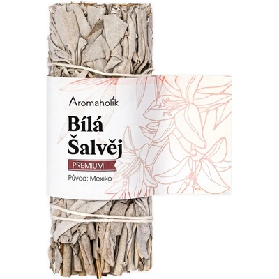 Aromaholik Bílá šalvěj svazek 13 cm – Zboží Dáma