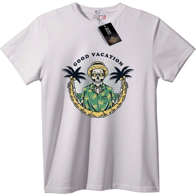 NOONEBRAND Тениска Череп Ваканция - XS, Black