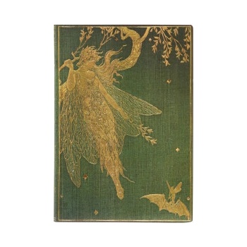 Paperblanks Olive Fairy (Lang's Fairy Books) Midi Unlined Softcover Flexi Journal (Elastic Band Closure) | Paperblanks