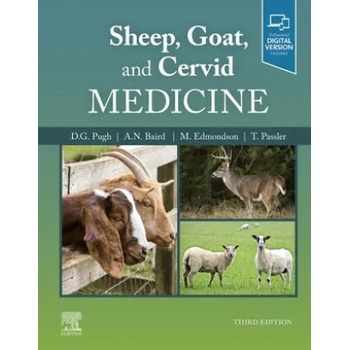 Image 1 of Sheep, Goat, and Cervid Medicine | Pugh, David G. , DVM, MS, MAG, Baird, N. (Nickie), DVM<br>MS<br>DACVS, Edmondson, Misty, DVM, MS, DACT, Passler, Thomas, DVM, PhD, DACVIM