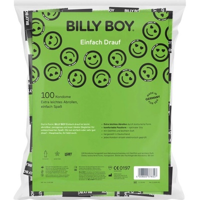 Billy Boy Bulk-Pack Einfach drauf Easy on 100 ks