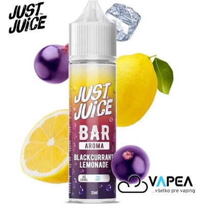 Just Juice Shake & Vape Blackcurrant Lemonade Bar 12 ml