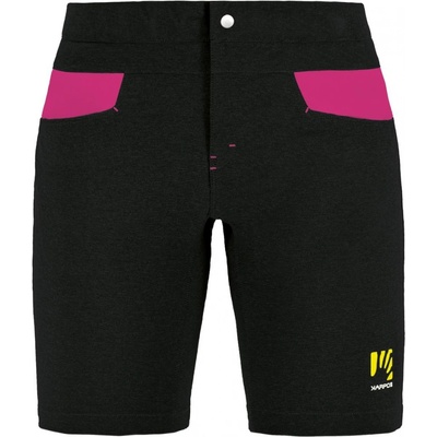 Karpos dámské kraťasy DOLADA W BERMUDA BLACK/CABARET růžová