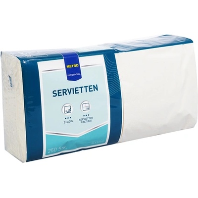 Metro Professional Салфетки шампанско 33x33см 250бр