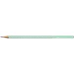 Faber-Castell Графитен молив, B, триъгълен, FABER-CASTELL "Sparkle Aurora", ментово зелен (118293)