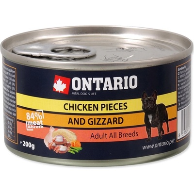 Ontario Chicken Pieces + Gizzard 200 g