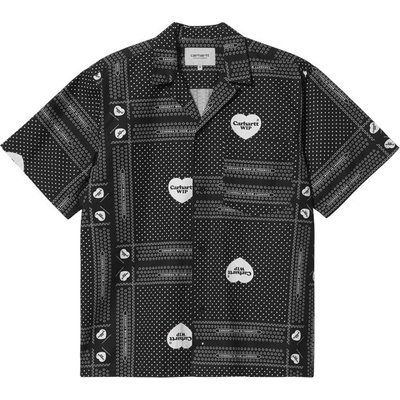 Carhartt WIP košile krátký rukáv Heart Bandana