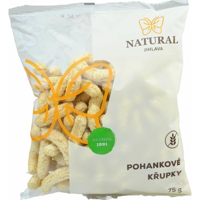 NATURAL JIHLAVA Pohankové křupky bez lepku 75 g