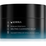 KORIKA Korean Heritage Silk & 8 Types of Hyaluronic Acid Melting Cleansing Balm балсам за почистване и премахване на грим 100ml