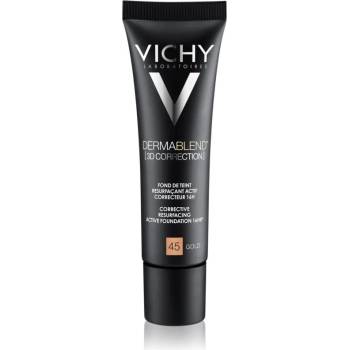 Vichy Dermablend 3D Correction коригиращ изглаждащ фон фьо тен SPF 25 цвят 45 Gold 30ml