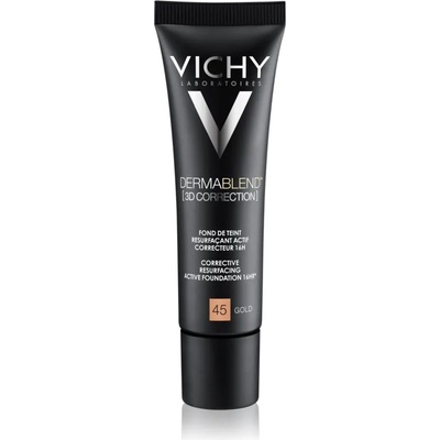 Vichy Dermablend 3D Correction коригиращ изглаждащ фон фьо тен SPF 25 цвят 45 Gold 30ml