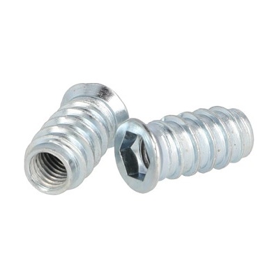 SISO Závrtná matica M-M8x12x24mm zinok