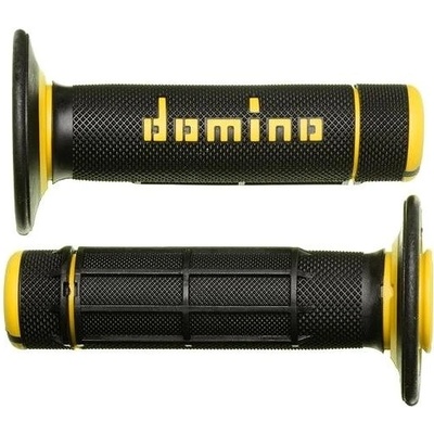 Domino gripy A020 offroad dĺžka 118 mm, čierno-žlté