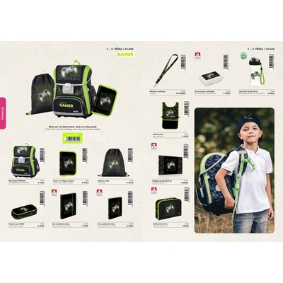 Karton P+P box na zošity A5 Jumbo Gamer