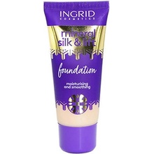 Ingrid, Mineral Silk & Lift Make Up Foundation hydratačný a vyhladzujúci podkladový krém 029 Light Porcelain 30 ml