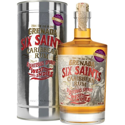 Six Saints Olorosso rum 41,7% 0,7 l (tuba)