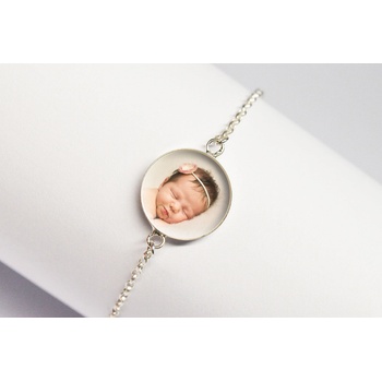 Meganflo Гривна със снимка - сребро