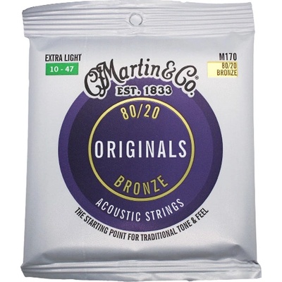 Martin&Co Martin M170 Originals, Струни за акустична китара 10-47 (M170)