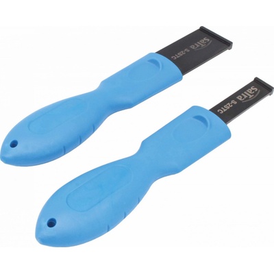 SATRA S-2STC Škrabky na odstranění tmelů a těsnění, s karbidovou čepelí, 16 a 32 mm, 2 ks