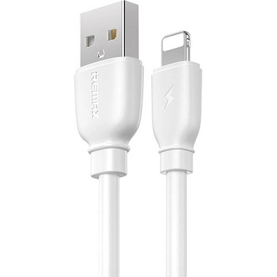 REMAX Кабел Remax Suji Pro, USB към Lightning, 1m, бял (RC-138i White)