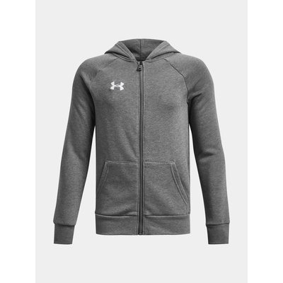 Under Armour Rival chlapčenská mikina šedá
