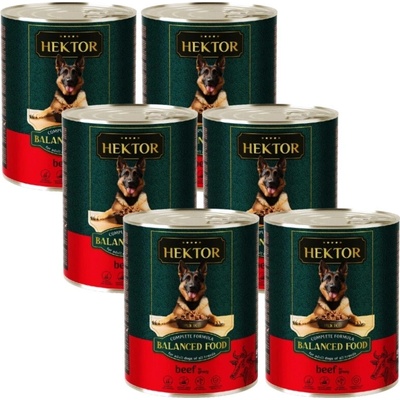 Hektor Hovězí 6 x 1240 g