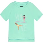 Color Kids Детска спортна тениска Color Kids Girl's T-Shirt with Print S/S Sport shirt - Cabbage - размер 98 (EU) (704-5846-0112)