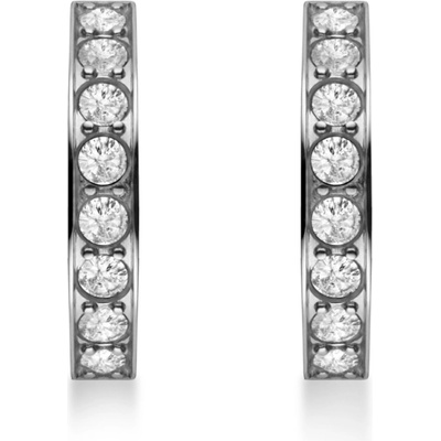 Rosefield обеци в сребрист цвят Crystal Hoops JECHS-J572 Rosefield | Lilav | ЖЕНИ | ЕДИН РАЗМЕР