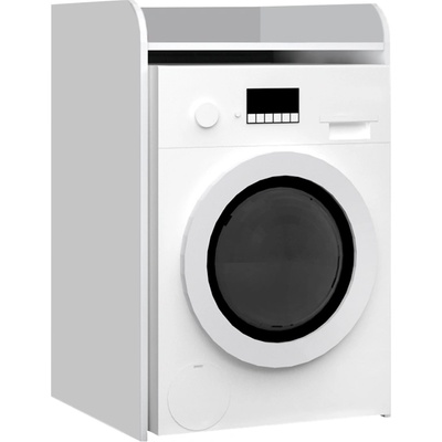 TopMebel Торен меламиново мебели за пералня в бял цвят 65x60x100см
