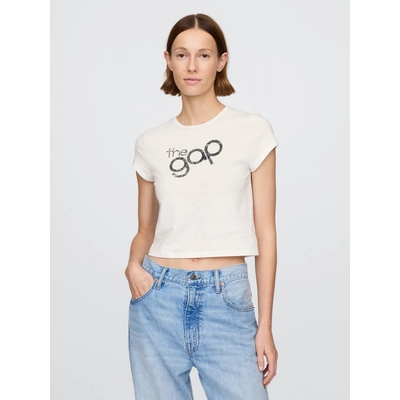 GAP Dámske Crop tričko s logom 749362 00