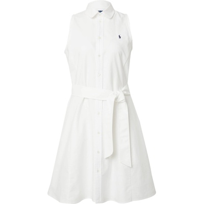 Ralph Lauren Рокля тип риза бяло, размер 6