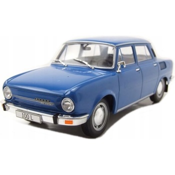 Whitebox Škoda 100L modrá 1974 1:24