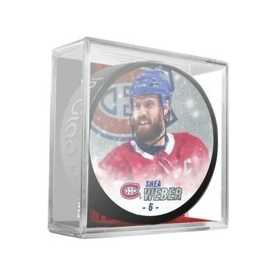 Sherwood Puk Shea Weber #6 Montreal Canadiens Glitter Puck