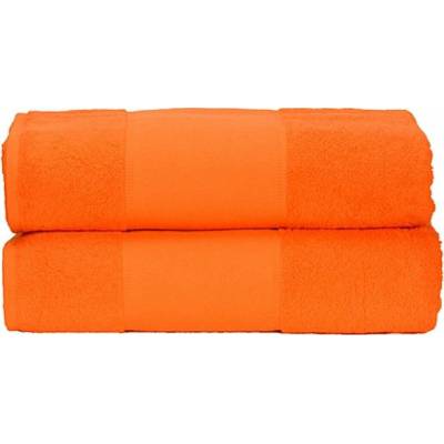 A&R Sportovní froté ručník na potisk PRINT-Me 450 g/m oranžová výrazná 30 x 140 cm