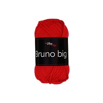 Vlna-hep Příze Bruno big 409 červená