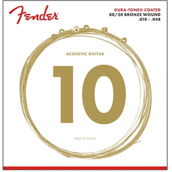 FENDER Струни за акустична китара 880XL -10-48 - 80/20 by Fender