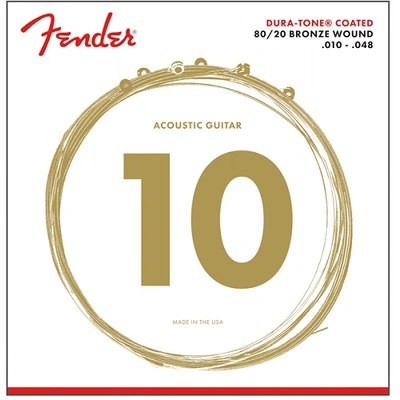 FENDER Струни за акустична китара 880XL -10-48 - 80/20 by Fender