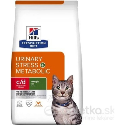 Hills Diet Feline c/d Urinary Stress+Metabolic 3 kg
