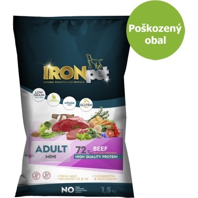 IRONpet Beef Mini Adult 1,5 kg