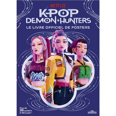 Kniha plakátů Kpop Demon Hunters Le Livre