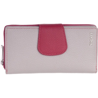 Segali Dámská kožená 7617 B grey/viva magenta