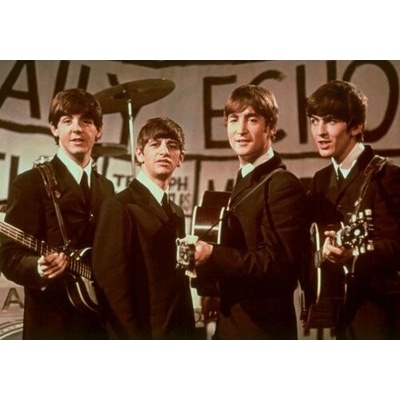 The Beatles – Daily Echo On Stage Portrait (Pohľadnica)
