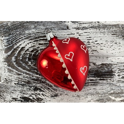 Valentínske srdiečko 423 508 1ks mat lak
